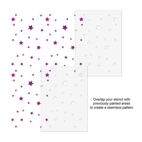 Stars Stencil Use Guide